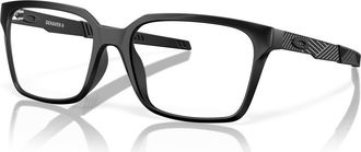 Oakley 55mm Rectangle optical glasses in Black at Nordstrom