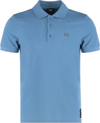 Fendi Hombre, Camisetas, Azul, Talla: XL