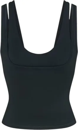 Nike (WMNS) Nike x SKIMS Matte Double-Strap Scoop Tank Top Dark Teal TPTNK10540W-DKT