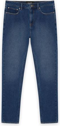 Lyle & Scott Slim Tapered Jeans - Heren - Slim Fit Jeans - Blauw - W34 L34 - Jeans