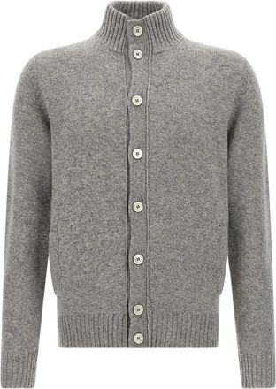 Zanone Grey Chioto Cardigan Sweater