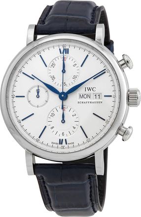 IWC Portofino Chronograph Automatic White Dial Mens Watch IW391037