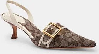 Coach Margot Slingback In Signature Jacquard
