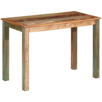 vidaXL Mesa De Comedor Madera Maciza Reciclada 110x55x76 Cm Vidaxl