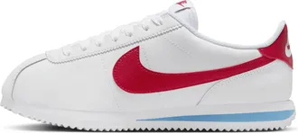 Nike Womens Cortez Leather Shoes in White | DN1791-108