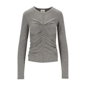 Isabel Marant Delesa Top - Dames - Tops - Grijs - Maat: XS Wol