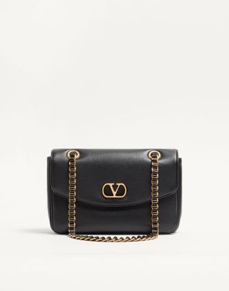 Valentino Garavani Valentino Garavani Djuna Medium Chain Bag In Nappa Leather Wo