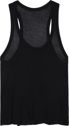 Zadig&Voltaire Bianca tank top - women - Modal - S - Black