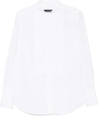 Seafarer Bib-front Band-collar Shirt