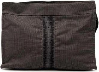 Herm&egrave;s Pre-owned Clutches, female, Gray, Size: ONE SIZE Pre-owned Herline Clutch