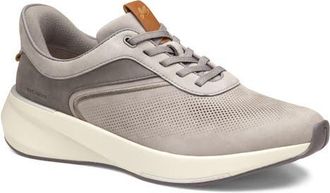 Johnston & Murphy Surge U-Throat Embossed Sneaker in Gray Nubuck at Nordstrom, Size 10.5