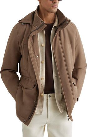 Reiss Lord Hooded Zip Through P Casual Jacket