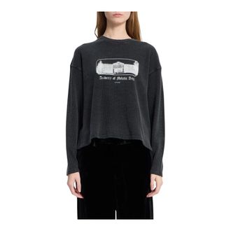 Ann Demeulemeester Mujer, Camisetas, Negro, Talla: XS