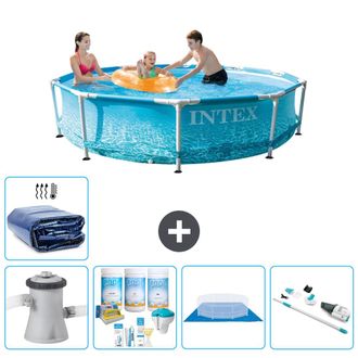 Intex Piscina Con Estructura Redonda - 305x76 Cm - 8-piezas S20383