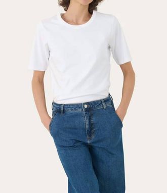 Part Two Ratana T-Shirt In Bright White