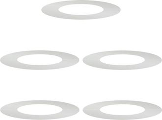 vidaXL Vidaxl - Flat Tree Rings 5 pcs Silver &Oslash;40 / 70 cm Galvanised steel