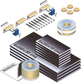 Laufen Set De Insonorizaci&oacute;n Laufen Para Ba&ntilde;eras Grandes, H2989800000001