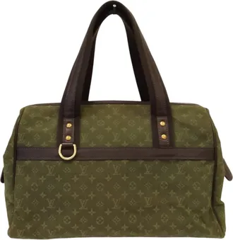 Louis Vuitton Brown Khaki Boston Bag (Pre-Owned)