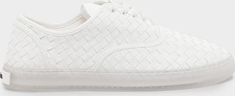 Bottega Veneta Serena Intrecciato Leather Sneakers