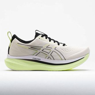 Asics Womens Glideride Max Shoes In Birch/black