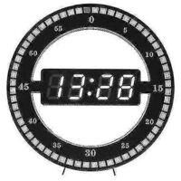 OEM Reloj De Pared Creativo De 5 Led Con Segundos Saltantes
