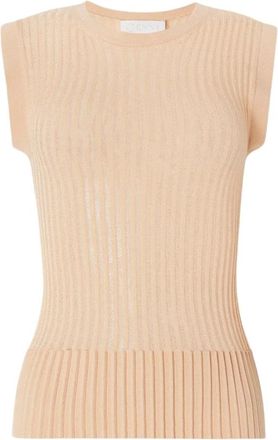 Genny Mouwloze Top - Dames - Tops zonder mouwen - Roze - S - Polyester - Tops