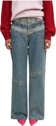 Andersson Bell Straight Jeans - Dames - Regular Fit Jeans - Blauw - W32 - Jeans