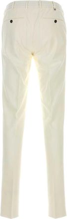 Pantaloni Torino Mens Stretch Cotton Blend Joggers White Nylon Elastane