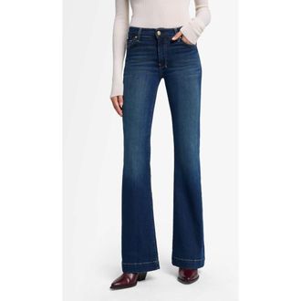 7 For All Mankind Dojo Mid Rise Flare Jeans in Authentic Fate at Nordstrom, Size 30