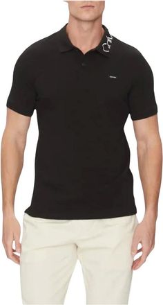 Calvin Klein Heren, Tops, Zwart, Maat: 3XL Katoen