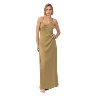 Kocca Gowns, female, Green, Size: XL Full length low back gown