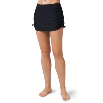 Free Country Womens Side Shirred Swim Skirt