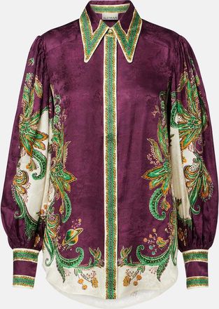Alemais Al&eacute;mais Ruthie printed shirt