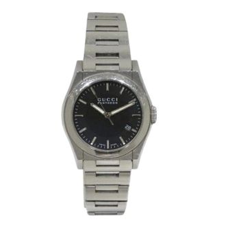 Gucci Pre-owned Watches, male, Black, Size: ONE SIZE Pre-owned Pantheon Stainless Steel Watch