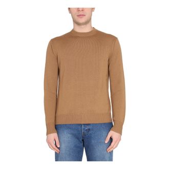 Ballantyne Heren, Truien, Beige, Maat: 2XL Wol