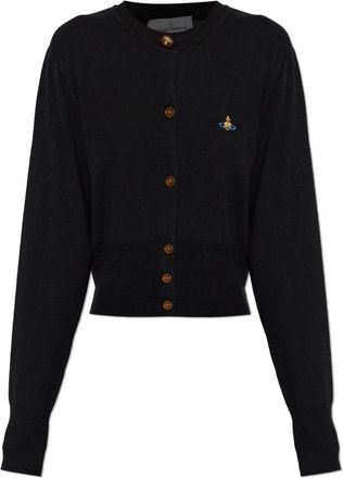 Vivienne Westwood Truien & Vesten, Dames, Zwart, M, Katoen, Bea Cardigan