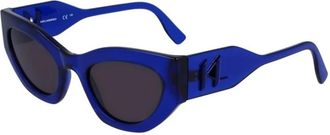 Karl Lagerfeld Sunglasses, female, Blue, 52 MM, Kl6122S Sunglasses