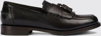 Doucal's Mocassino con nappe in pelle di vitello liscia e suola in cuoio