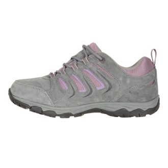 Mountain Warehouse Dames/Dames Aspect Lederen IsoGrip Schoenen (GRIJS/PINK)