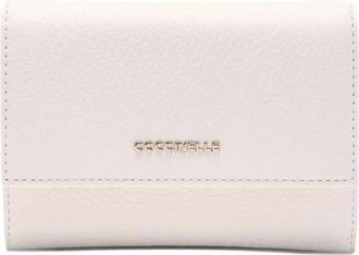 Coccinelle Portafoglio con logo - Bianco