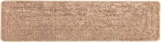 vidaXL Pasillo De Alfombra Marsa Marr&oacute;n 50 X 250 Cm Poli&eacute;ster Y Pvc Vidaxl