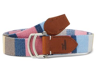 Johnnie-O Bowen Mens Belts Gulf Blue : 2XL, Cotton