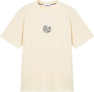 Stone Island Logo-print Crew-neck T-shirt