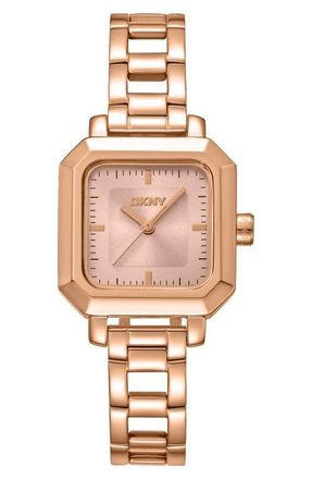 DKNY L 124 Champ Bracelet Watch in Rose Gold at Nordstrom