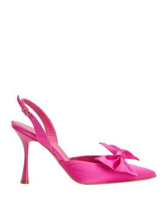 8 by YOOX SATIN SLING-BACK W/ BOW