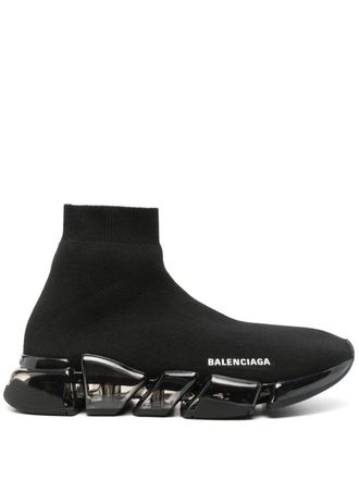 Balenciaga Speed 2.0 sneakers - men - Rubber/Spandex/Elastane/Fabric/Polyester - 45 - Black