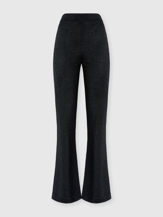 Missoni Straight-leg Viscose Lam&eacute; Trousers in Black at Nordstrom, Size 44 It