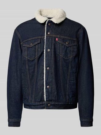 Levi's Jeansjacke mit Teddyfutter Modell GIVE IT A RINSE in Dunkelblau, Gr&ouml;&szlig;e M