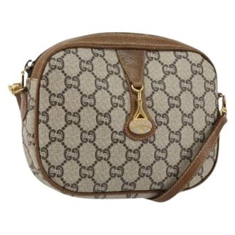 Gucci Pre-owned Cross Body Bags, female, Beige, Size: ONE SIZE Pre-owned Vintage Cross Body Bag