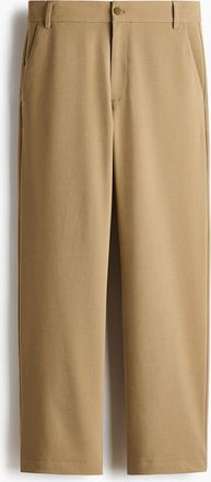 H&M Chinos mit Vierwegestretch in Loose Fit - Beige